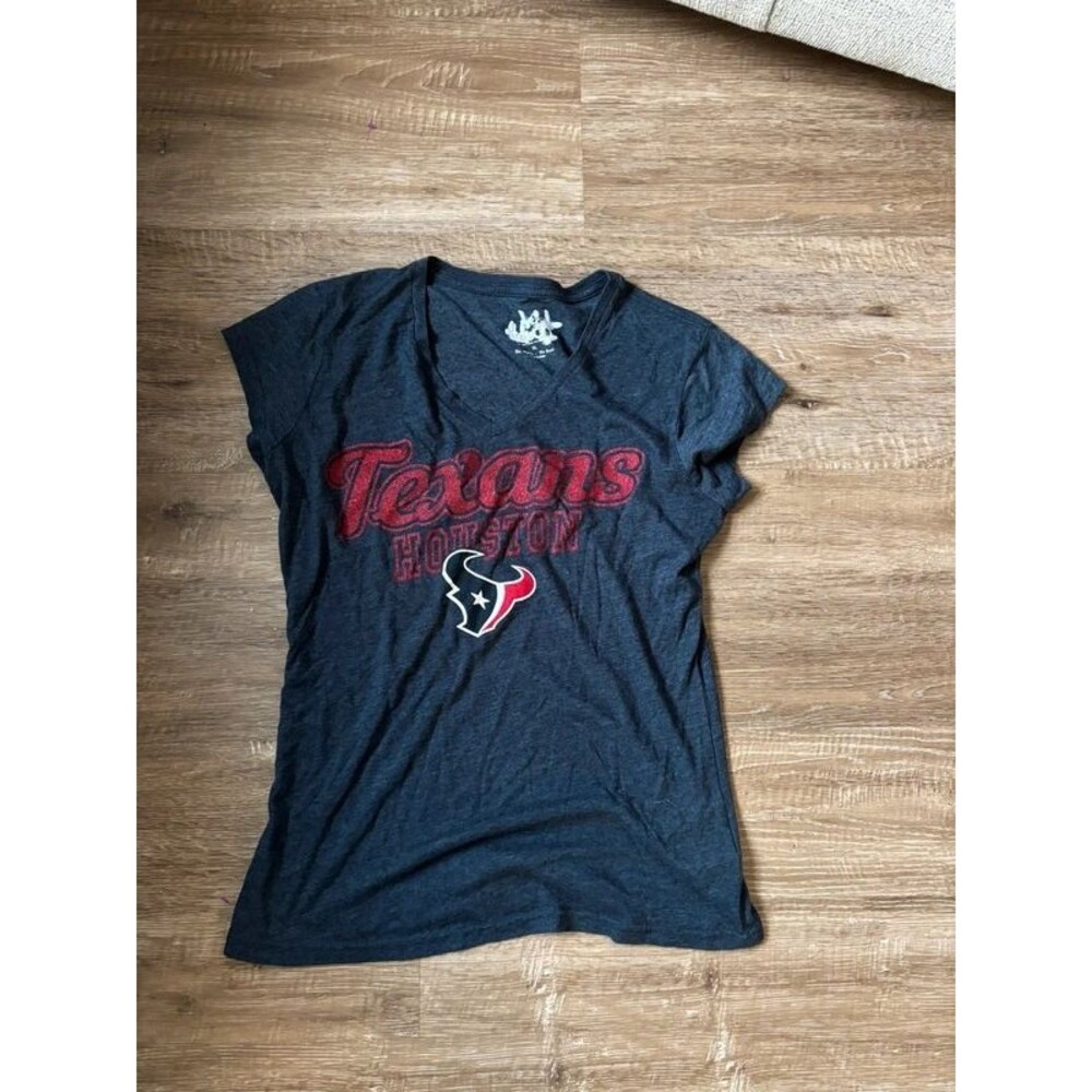 Houston Texans Women's V-Neck T-Shirt touch